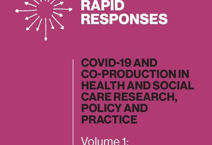 Cover of Co-production in research book 
