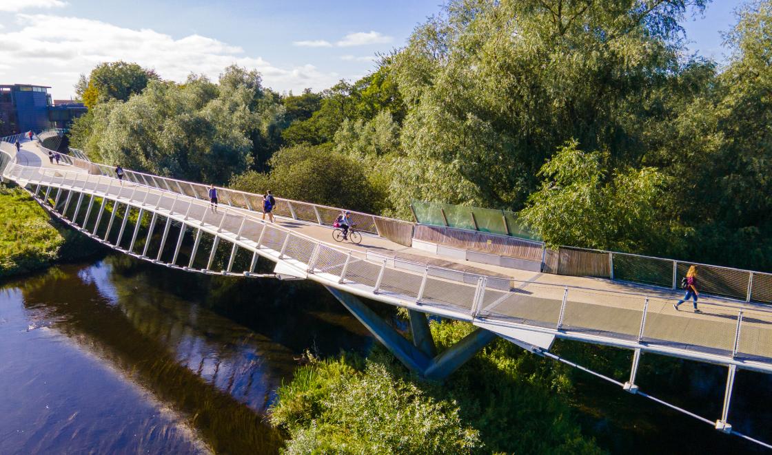 Bridge at the University of Limerick
