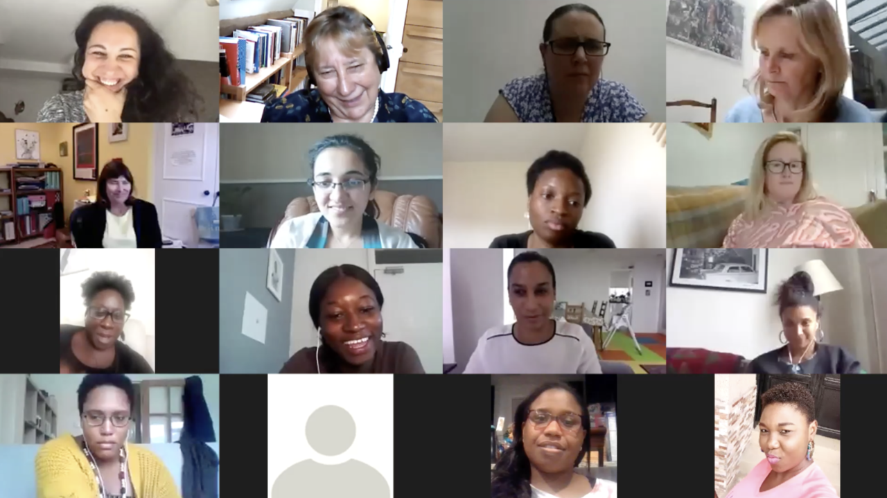 Maternity engagement event on Zoom